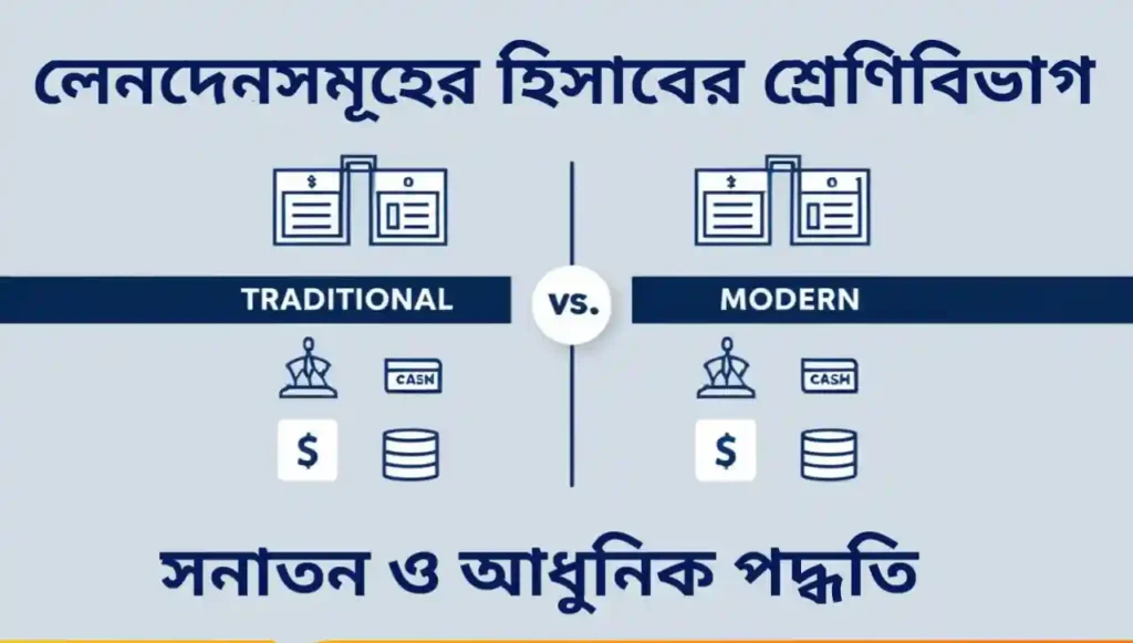 হিসাবের শ্রেণিবিভাগ