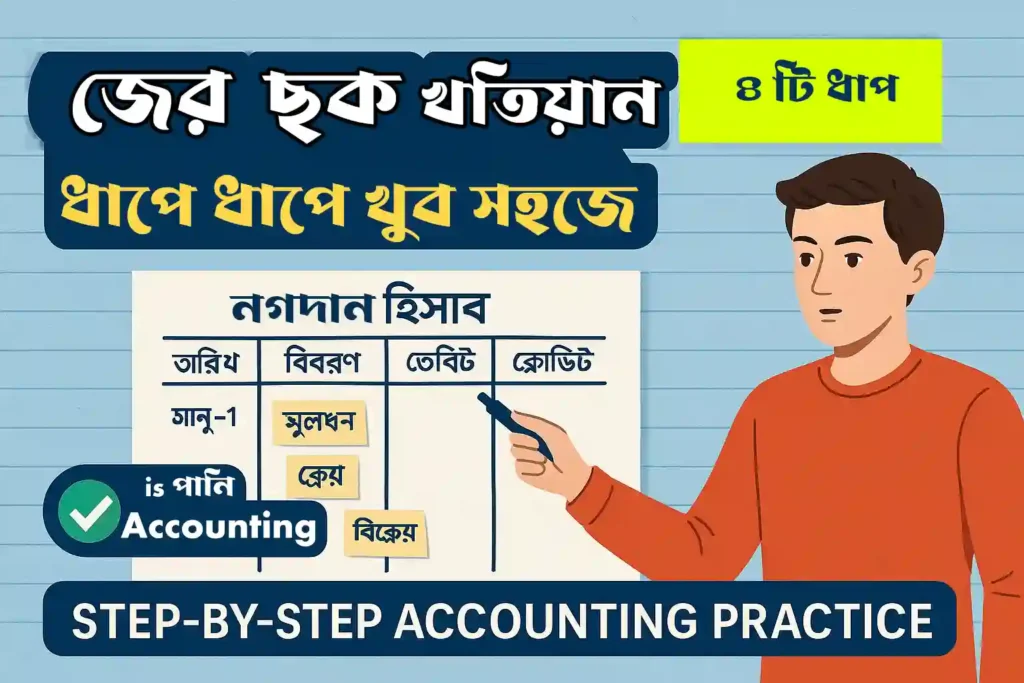 জের ছক খতিয়ান করার নিয়ম