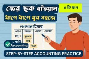 জের ছক খতিয়ান করার নিয়ম
